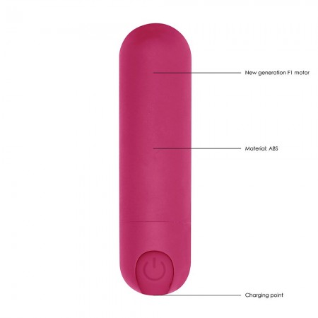 10 speed Rechargeable Bullet Pink