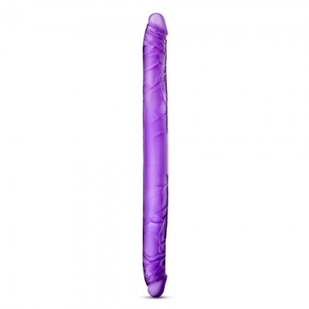 B Yours 16 Inch Purple Double Dildo
