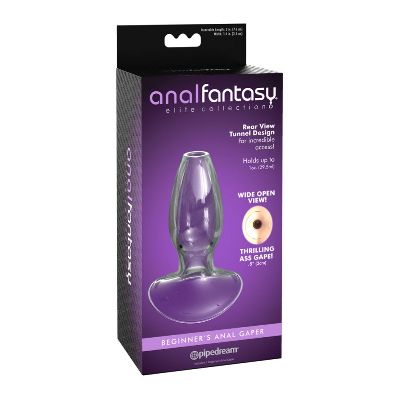 Anal Fantasy Beginners Glass Anal Gaper - Tunnel and Stretchers Anal Fantasy Beginners Glass Anal Gaper - Tunnel and Stretchers